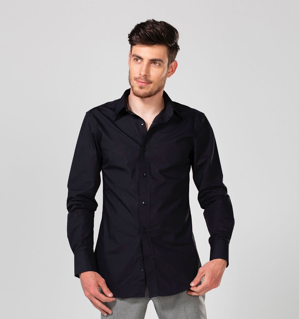 Camisa Negro - Patto Lagoon