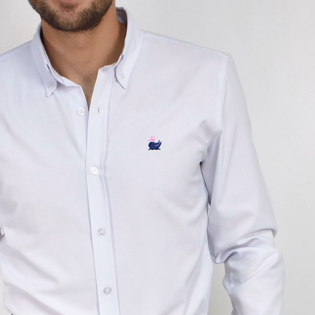 Camisa Blanca Oxford BS - Image 2